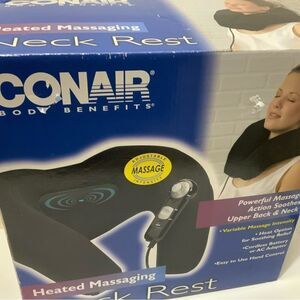 Conair - Body Benefits Heated  Massaging Neck Rest